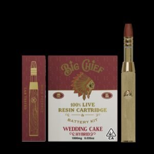 Big Chief Wedding Cake – 1 g THC Vape Cartridge