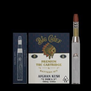 Big Chief Afghan Kush – Premium Indica Vape Cartridge
