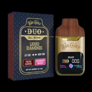 Big Chief Frozen Cherries × Raspberry Parfait – 2 g Dual‑Flavor Disposable Vape