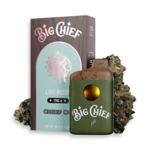 Alternative view of Big Chief THC-A Disposable Vape – 3g